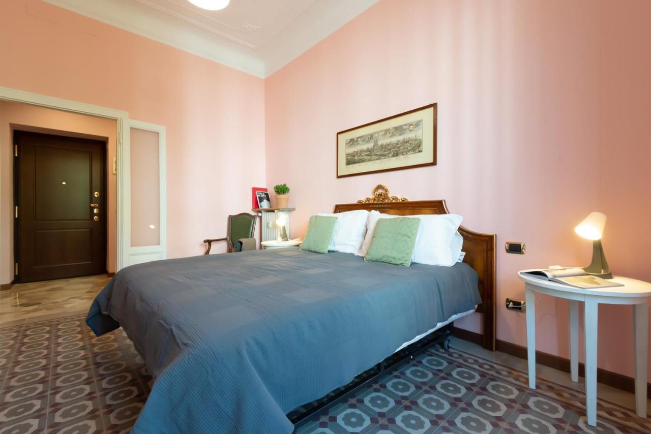 Apartmán Elegante Casa Liberty Milán Exteriér fotografie