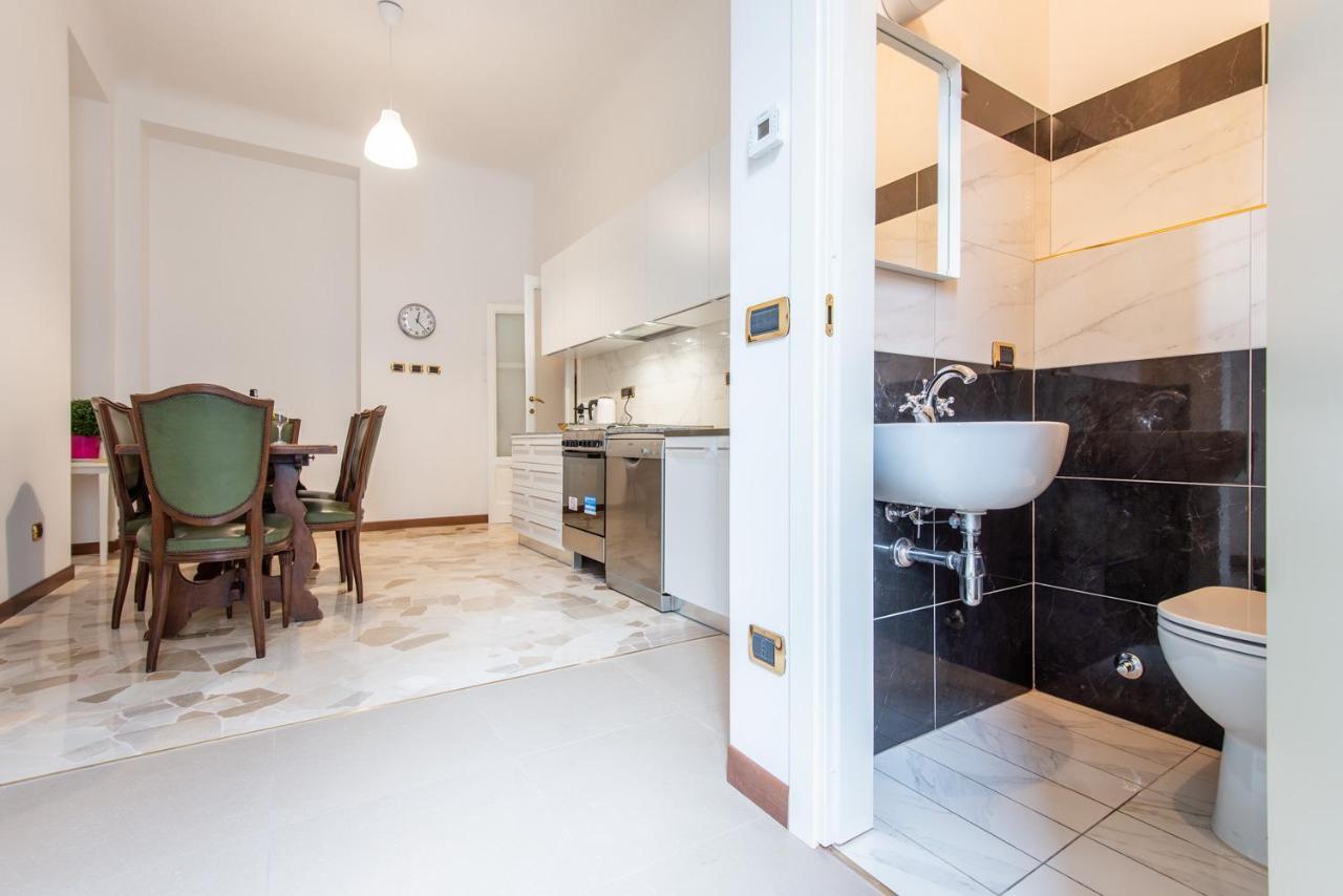 Apartmán Elegante Casa Liberty Milán Exteriér fotografie