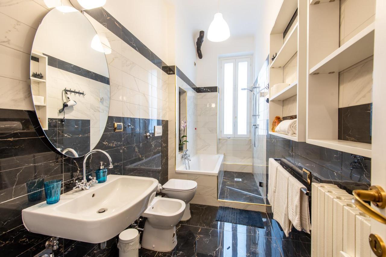 Apartmán Elegante Casa Liberty Milán Exteriér fotografie