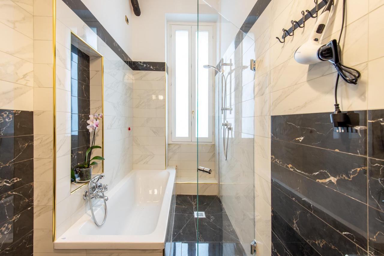 Apartmán Elegante Casa Liberty Milán Exteriér fotografie