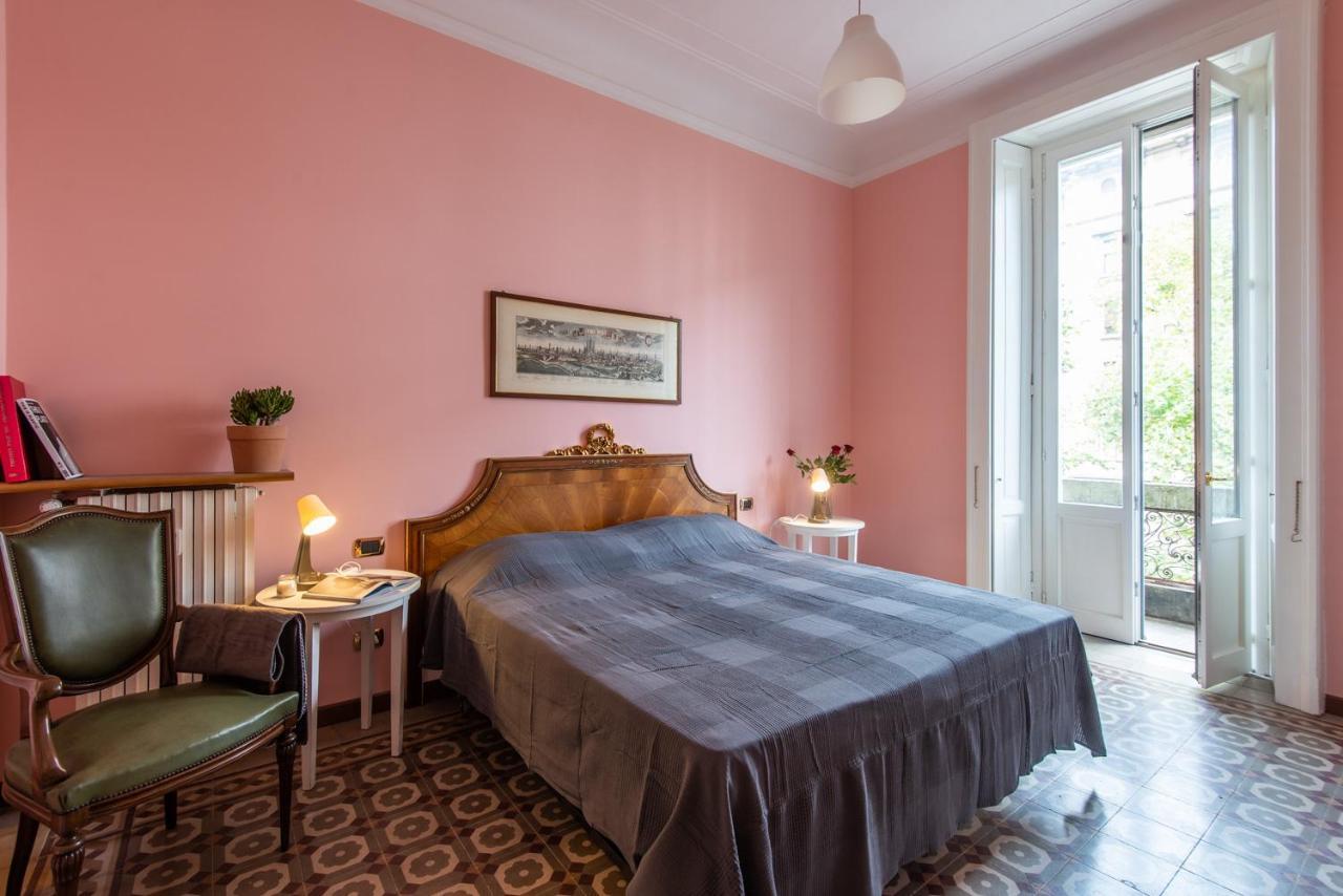 Apartmán Elegante Casa Liberty Milán Exteriér fotografie